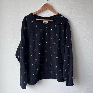 Madewell Embroidered Sweatshirt